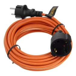 Удлинитель-шнур силовой Denzel Garden Series, ПВС, 10м, 1 розетка, 3 x 1 мм, 3 м, 37405