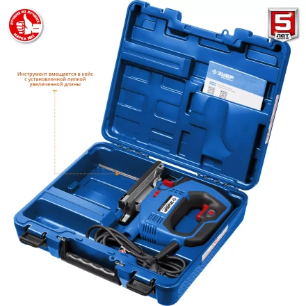 Лобзик электрический + кейс ЛП-500 К серия ПРОФЕССИОНАЛ купить в Когалыме