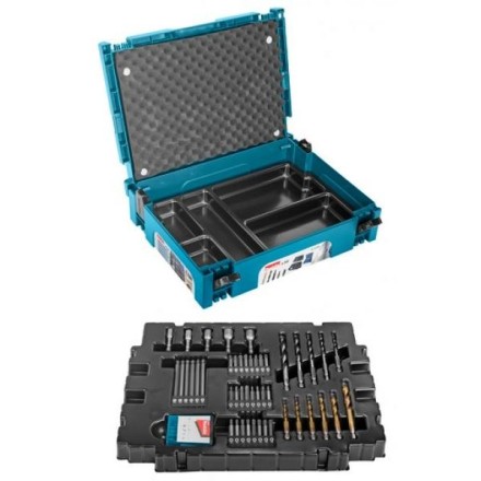 Набор бит и сверл 56 шт в кейсе Makita B-53768 купить в Когалыме