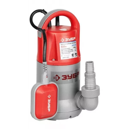 Насос ЗУБР погружной для чистой воды, пропускная способность 240 л/мин, 550Вт ЗНПЧ-550 купить в Когалыме