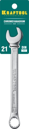 Ключи комбинированные KRAFTOOL, Cr-V, DIN 3113 27079-21 купить в Когалыме