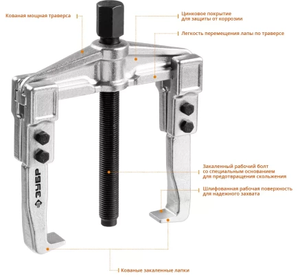 Съемники раздвижные 2-захватные серия ПРОФЕССИОНАЛ купить в Когалыме