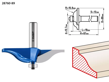 Фрезы фигирейные №1 серия ПРОФЕССИОНАЛ купить в Когалыме