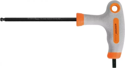 Ключ шестигр Т-образный шар 5 мм INDUSTRIAL Кратон 2 19 03 007 купить в Когалыме