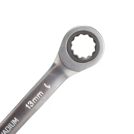 Набор гаечных комбинированных трещоточных ключей КВТ НТК-8 (8–19 мм), 8 шт. (91949) купить в Когалыме