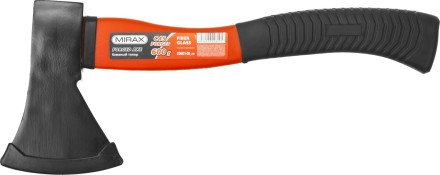 Топор MIRAX со стеклопластиковой обрезиненной рукояткой, 0,6кг 20601-06_z01 купить в Когалыме