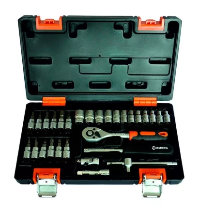 Набор инструментов Вихрь 1/4" 29 предм кейс купить в Когалыме