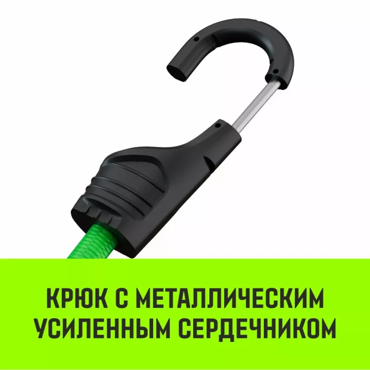 Стяжка эластичная с крючками для багажа HITCH REGULAR 80см комплект 2 шт (SZ087655) купить в Когалыме