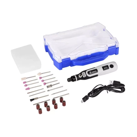 Гравер аккумуляторный DEKO DKRT3.6-Li SET, 063-1400 купить в Когалыме