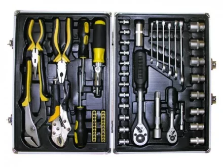 Набор инструмента 59 предметов алюминиевый кейс 57055 купить в Когалыме