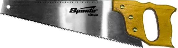 Ножовка по дереву 400 мм 7-8 ТРI каленый зуб линейка деревянная рукоятка SPARTA 231855 купить в Когалыме