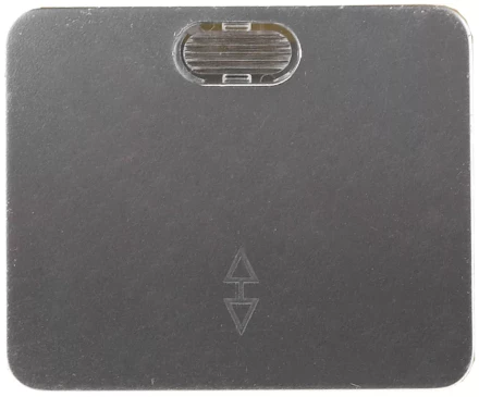 Выключатель СВЕТОЗАР "ГАММА" проходной, с подсветкой, одноклав., без вставки и рамки, цвет светло-серый металлик, 10A SV-54138-SM купить в Когалыме