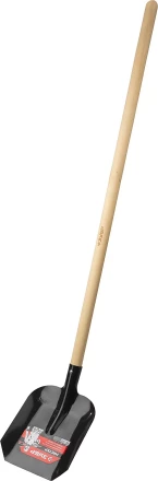 ЗУБР Мастер, 346 х 235 х 1375 мм, полотно 1.6 мм, закалено, дерев. черенок высш. сорт, тип ЛСП, совковая лопата (39577) купить в Когалыме