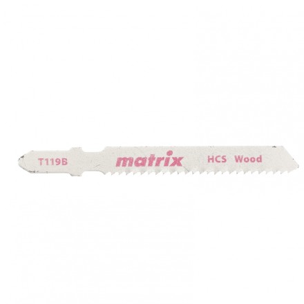 Полотна для электролобзика по дереву 3 штук T119B 50 x 2 мм HCS MATRIX 78228 купить в Когалыме