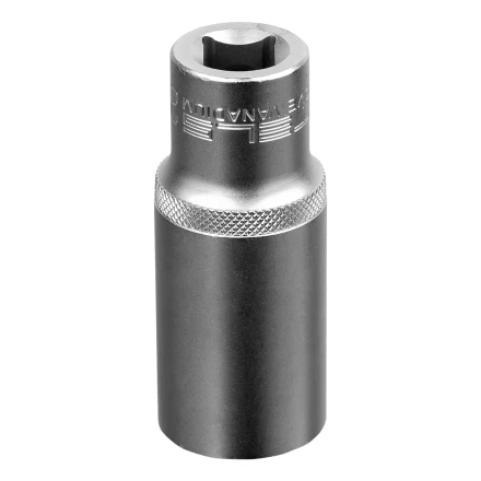Головка торцевая удлиненная, 24 мм, шестигранная, CrV, под квадрат 1/2 Stels 13883 купить в Когалыме