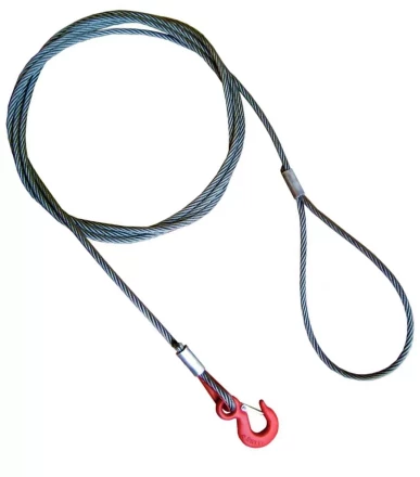 Буксир канатный TOR БТК 15,0 т 5,0 м опрессовка (петля-крюк) 1048693 купить в Когалыме