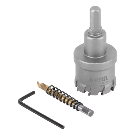 Коронка по металлу твердосплавная, 38 мм Denzel 724012 купить в Когалыме