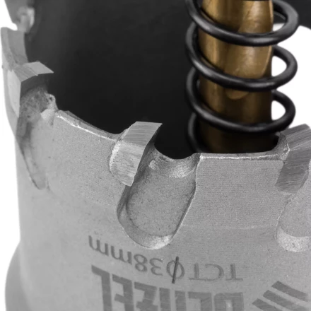 Коронка по металлу твердосплавная, 38 мм Denzel 724012 купить в Когалыме