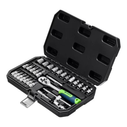 Набор инструментов Сибртех 13392, 1/4", пластиковый кейс, 29 предметов купить в Когалыме