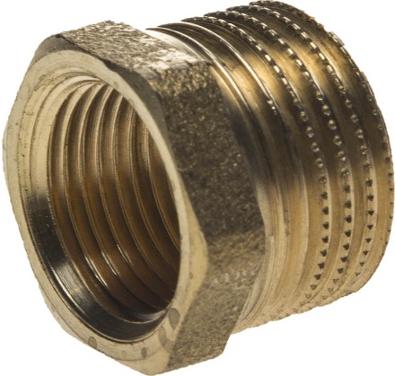 Футорка GENERAL FITTINGS латунь, 1/2&quot; х 3/8&quot; 51082-1/2-3/8 купить в Когалыме