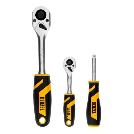 Набор инструментов Denzel 15813, 1/2&quot;, 1/4&quot;, CrV, S2, пластиковый кейс, 94 предмета купить в Когалыме