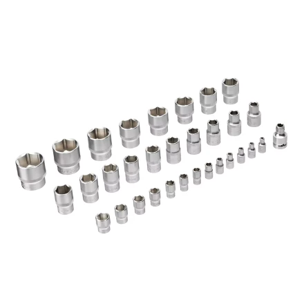 Набор инструментов Denzel 15813, 1/2", 1/4", CrV, S2, пластиковый кейс, 94 предмета купить в Когалыме