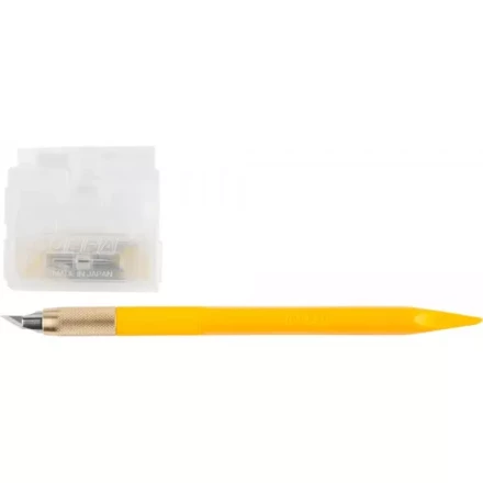 Нож OLFA "Utility Models" перовой дизайнерский, для точных работ, рукоятка с мини шпателем, 5 лезвий, 4мм OL-AK-5 купить в Когалыме