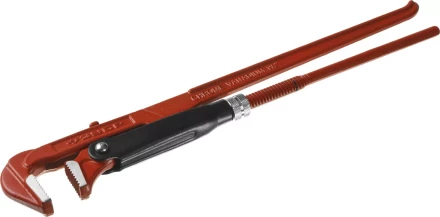 Ключ трубный ЗУБР "МАСТЕР" рычажный, прямые губки, цельнокованный, № 2, 1.5" 27314-2 купить в Когалыме