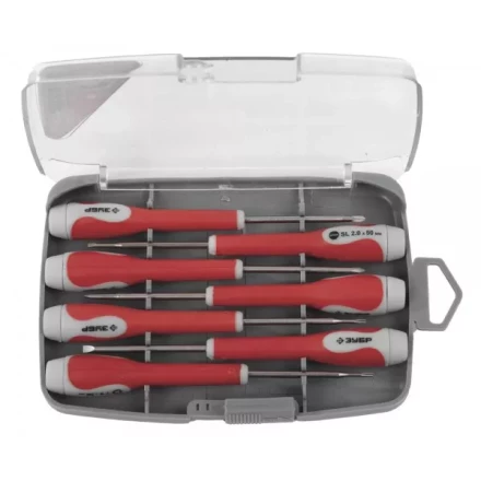 ЗУБР "МАСТЕР". Набор: Отвертки для точных работ 25648-H7 купить в Когалыме