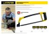 Ножовка по металлу STAYER MS350-BLACK-Max, металлическая обрезиненная рукоятка, натяжение 70 кг, 300 мм 15775 купить в Когалыме