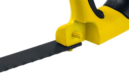 Ножовка по металлу STAYER MS350-BLACK-Max, металлическая обрезиненная рукоятка, натяжение 70 кг, 300 мм 15775 купить в Когалыме