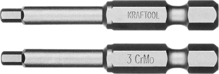 Биты KRAFTOOL X-Drive HEX Оберон 26127-3-50-2 купить в Когалыме