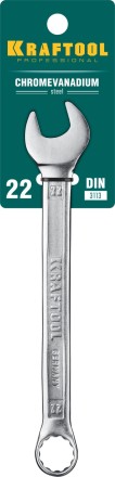Ключи комбинированные KRAFTOOL, Cr-V, DIN 3113 27079-22 купить в Когалыме