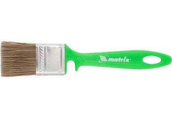 Кисть флейцевая &quot;РАБОТЫ ПО ДЕРЕВУ&quot;  35*10 мм  MATRIX Color Line 83372 купить в Когалыме