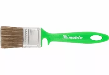 Кисть флейцевая "РАБОТЫ ПО ДЕРЕВУ"  35*10 мм  MATRIX Color Line 83372 купить в Когалыме