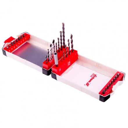 Набор сверл комбинированный сверла по металлу 1-6 мм бетону 4-8 мм дереву 3-6 мм биты 16 шт адаптер 32 предмета Pro Matrix 725632 купить в Когалыме