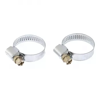 Хомуты металлические Стандартное болтовое крепление 16-27мм, 2шт.,ширина 9мм   СИБРТЕХ 47657 купить в Когалыме