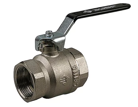 Кран шаровой ЗУБР полнопроходной "мама-мама", ручка, хромиров латунь, 3/4" 4-51320-C-3/4 купить в Когалыме