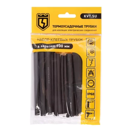 Набор термоусадочных трубок КВТ Квадро 6/1,5 (89781) купить в Когалыме