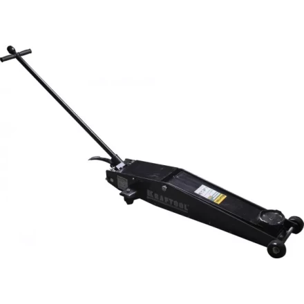 Домкрат KRAFTOOL "INDUSTRIE" гидравлический, подкатной, удлиненный, 2т, 140-800мм 43455-2 купить в Когалыме