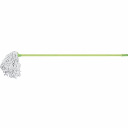 Швабра 120 см веревочная насадка из хлопка 200 гр зеленая ELFE Light 93520 купить в Когалыме