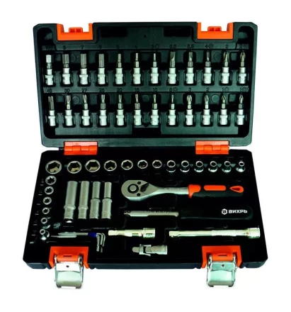 Набор инструментов Вихрь 1/4" 57 предм кейс купить в Когалыме