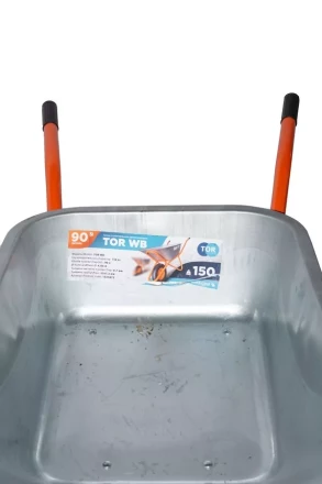 Тачка строительная 90 л 150 кг TOR WB одноколесная 1025872 купить в Когалыме