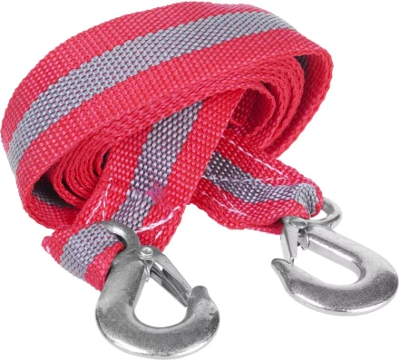 Трос буксировочный ЗУБР "МАСТЕР", 2 крюка, сумка, 4м, 3,5т 61210-3.5 купить в Когалыме