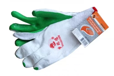 Перчатки строительные Кирпич Энкор 1/10 63206 купить в Когалыме