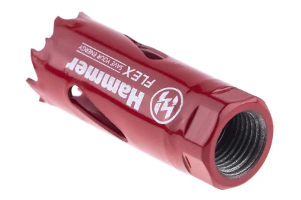 Коронка биметаллическая HAMMER Ф20х38мм 1/2" BiMETALL (224-002) купить в Когалыме