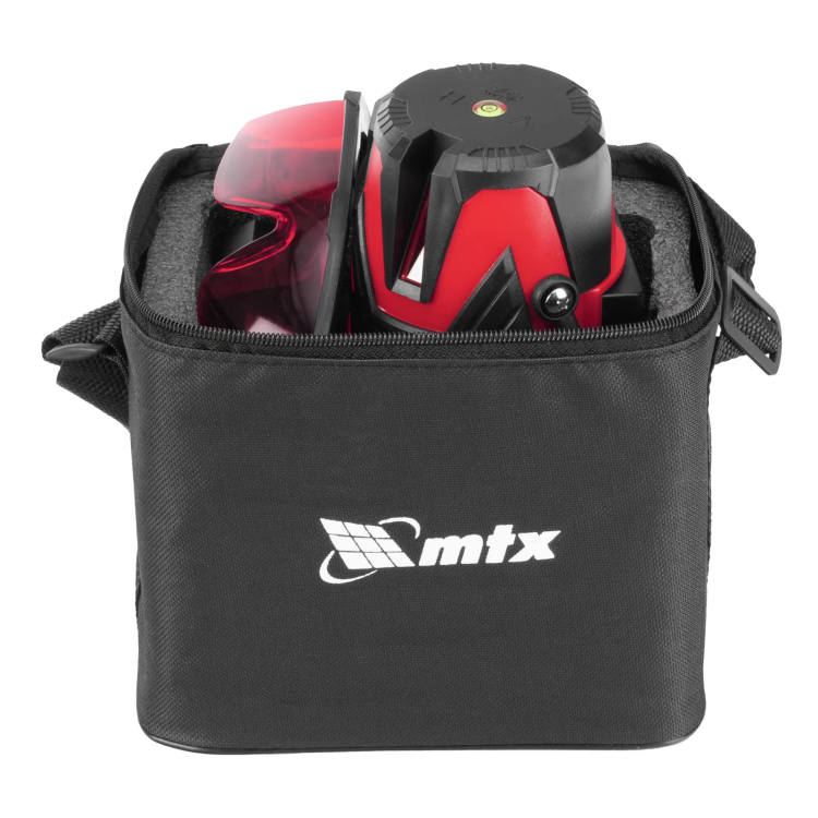 Лазерный уровень MXL RED, 30 м, красный луч, акк. Li 2400 mAh, сумка, резьба 5/8" // MTX 35012 купить в Когалыме