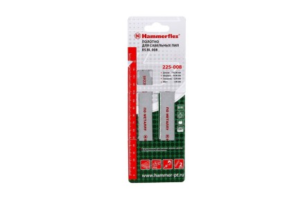 Полотно для сабельной пилы HAMMER 150мм, TPI 18, BIM, 2шт/уп (Flex 225-008) купить в Когалыме