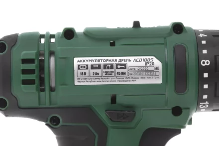 Дрель аккумуляторная HAMMER ACD18BS купить в Когалыме