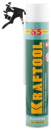 Пена "PREMIUM 65" монтажная, адаптерная, всесезонная, 750мл, KRAFTOOL 41175 купить в Когалыме
